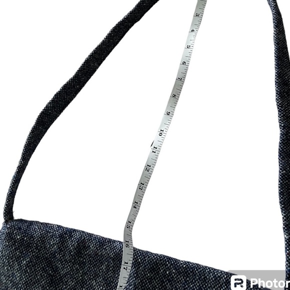 Vintage Hanna Hats of Donegal 100% Pure New Irish Wool Bag in Gray - Picture 13 of 13